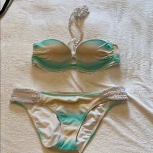 Watercolor bathing suit